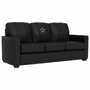 Dreamseat Silver Sofa with Dallas Cowboys Primary Logo XZ7759001SOCDBK-PSNFL20040
